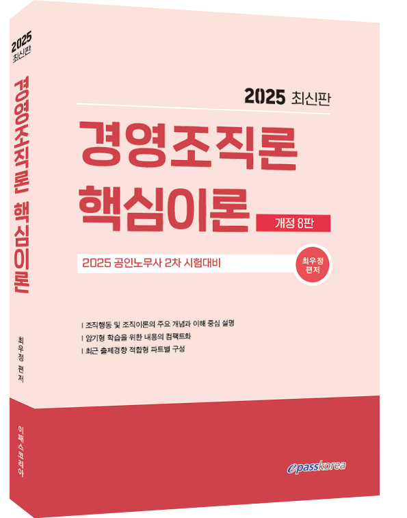 2025 경영조직론 핵심이론